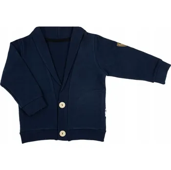 Chlapecká mikina Elegantní tmavě modrá tepláková mikina Nicol pro chlapce, vel. 110