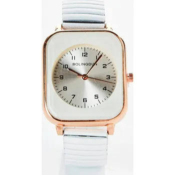 Hodinky Hodinky se strečovým řemínkem bílá