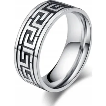 Prsten Prsten Pečetní prsten Štěstí Mantra Sanskrt OCEL