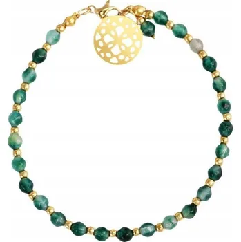 Náramek Pozlacený náramek z chirurgické ocel 14