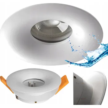 Bodové svítidlo Stropní zapuštěné svítidlo Kanlux 10 W GU10 3,5 cm bílé