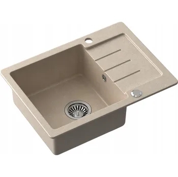 Granitový dřez Jednokomorový granitový dřez Steiner Johnny černý