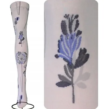 Podprsenka Punčocháče vzorované Calzamia 60 DEN, vícebarevné, velikost 3