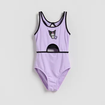 Dívčí spodní prádlo Reserved - GIRLS` SWIMMING SUIT - fialová - 824IR-45X - 824IR-45X-U13