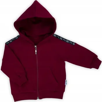 Chlapecká mikina Dětská bordó mikina Nicol, vel. 74