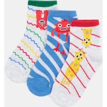 Sinsay - Ponožky 3 kusy - vícebarevná - 396HH-MLC - 396HH-MLC-R31