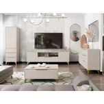 Obývací sestava Siprynt I, Barva: pískově béžová 5903211345098