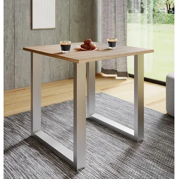 Jídelní stůl VCM Jídelní stůl Xona 80x50 U-nohy, dub sonoma 487685