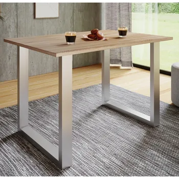 VCM Jídelní stůl Xona 140x50 U-nohy, dub sonoma 487889