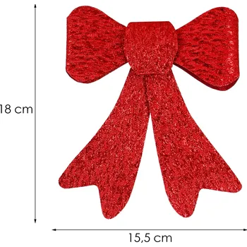 Vánoce Springos CA0796 VÁNOČNÍ MAŠLE 13X17 CM 2 KS.