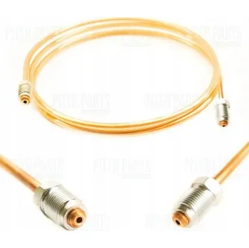 Brzdová hadice PITER PARTS Měděná brzdová hadička PPH080 B-B DÉLKA 800 MM s koncovkami