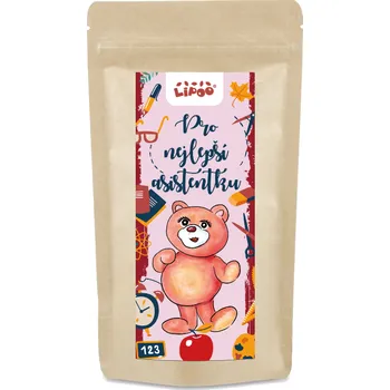 Dárkový potravinový koš LIPOO PRO NEJLEPŠÍ ASISTENTKU - OŘÍŠKY