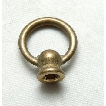 Věšák Ozdobný mosazný věšák, mosazný prvek pro lampy