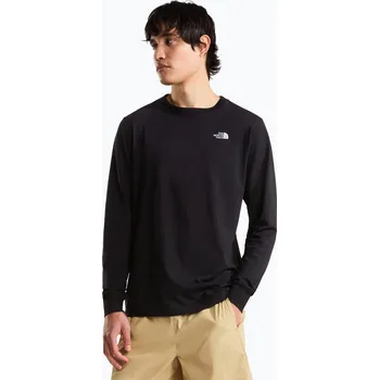 Pánská móda Pánské trekové tričko Longsleeve The North Face Evolution Simple Dome Regular tnf black