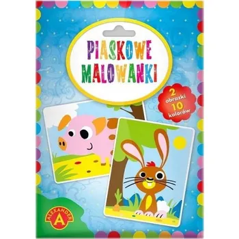 kreativní sada Kreativní sada Alexander pískové malování 2 vzory prasátko králík