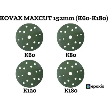 Brusný kotouč Kovax Maxcut brusný kotouč 152 mm, 15 otvorů Zrnitost: K120