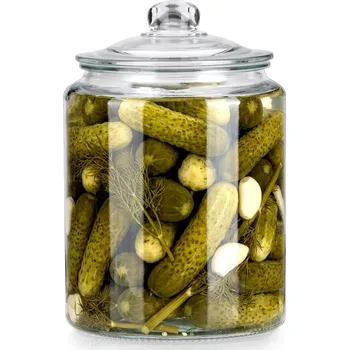 Dóza na potraviny Skleněná dóza s víkem a těsněním 6 l