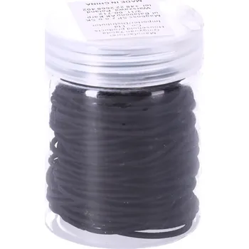 Sada černých gumiček do vlasů