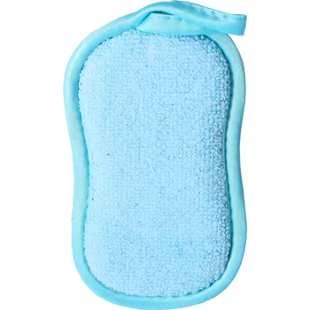 Houbička Dvoustranná kuchyňská čisticí houbička – modrá