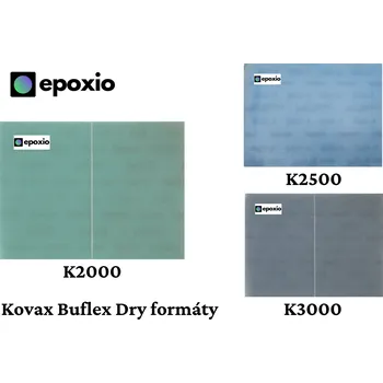 Brusný kotouč Kovax Buflex Dry brusný formát 2x 130 x 85mm - Epoxio.cz Zrnitost: K3000