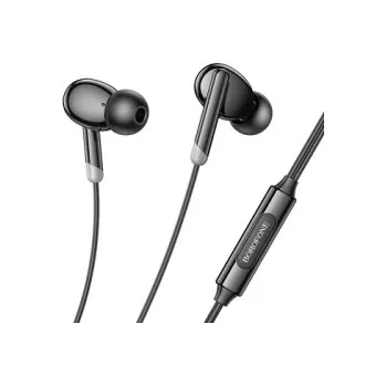 Mikrofon Hands Free Borofone BM92 Refined, konektor USB C, mikrofon, barva černá