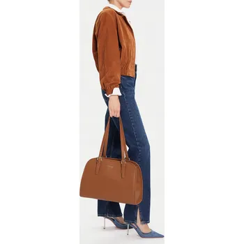 Kabelka Nine West kabelka látková hnědá