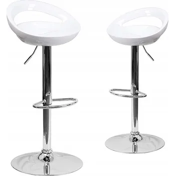 Barová židle Barová Židle Timeless Tools , bílá, 96 cm, plastová