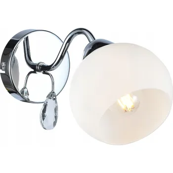 Nástěnné svítidlo Nástěnné svítidlo Milagro stříbrné E27 10 W