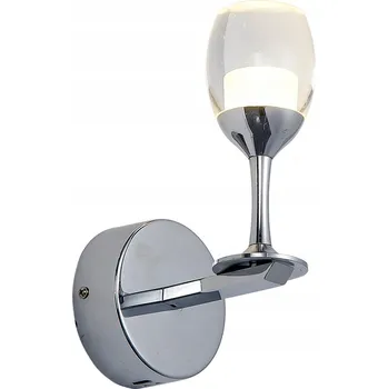 Nástěnné svítidlo Nástěnné svítidlo Milagro stříbrné s integrovaným LED zdrojem 5 W