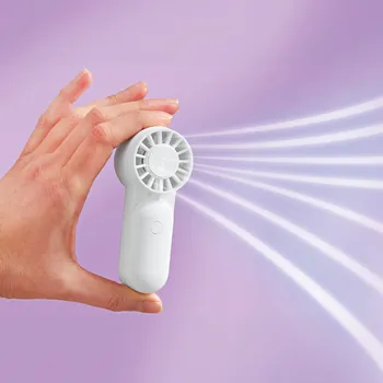 Klimatizace Mini ventilátor s dobíjecí baterií bílá