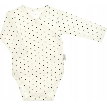 Kojenecký body Bavlněné body s dlouhým rukávem Nicol, vel. 62