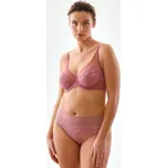 Confidence Lingerie Zmenšující podprsenka z krajky a tylu Camana, s kosticemi růžové dřevo 100F