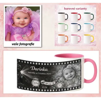 Narození dítěte 16 - bílý