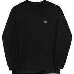 Pánské triko Vans MN LEFT CHEST HIT S Černá, Bílá