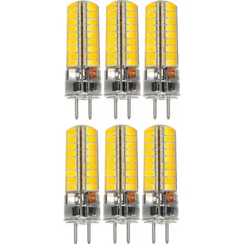 Žárovka LED žárovka GY6.35 6W = 45W studená bílá sada 6 ks