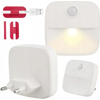 Lampička Noční lampa noční lampičky bílá