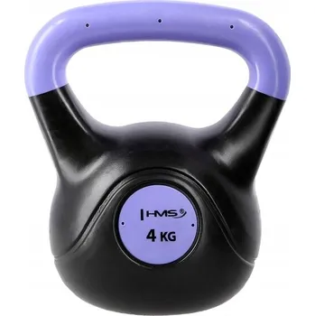 Kettlebell Kompozitní Závaží Činka pro Cvičení Fitness Crossfit 4 kg HMS