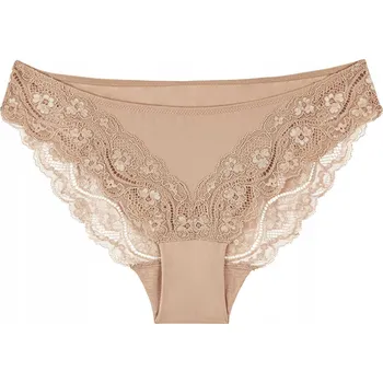 Kalhotky Kalhotky Triumph Lovely Micro Tai Béžové XS KALHOTKY KRAJKOVÉ