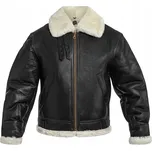 Kožená pilotní bunda flek flyers Mil-Tec US B3 Sheepskin Leather XXL