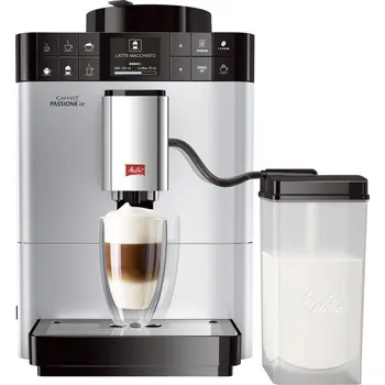 Kávovar Automatický kávovar Melitta Caffeo Passione 1450 W automatický stříbrný