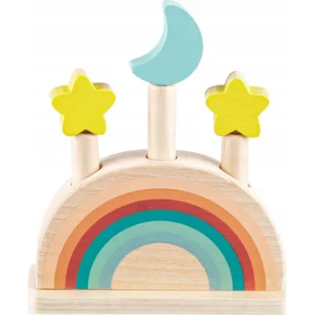 Dřevěná hračka Dřevěná vyskakovací Hračka pro rané vzdělávání Zopa