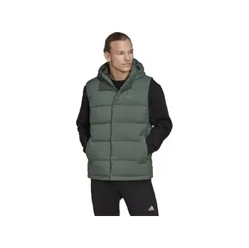 Pánská vesta adidas Helionic Hooded Down Vest S