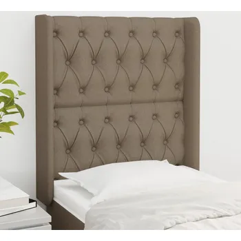 Ložnice Čelo postele typu ušák taupe 83x16x118/128 cm textil IM_3119894