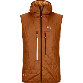 Pánská vesta Ortovox Swisswool Piz Boè Vest Bristle Brown M