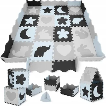 Vzdělávací Podložka Pěnové Puzzle Velká 16 Ks