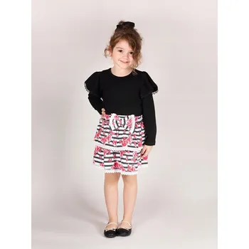 Dívčí sukně Bavlněná sukýnka pro holčičku se vzory, Nicol, vel. 62