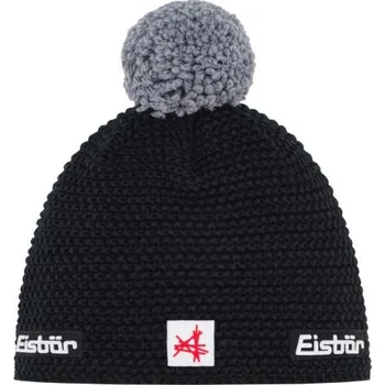 Čepice Eisbär Jamie Pompon 33171-009 černá/bílá/šedá uni