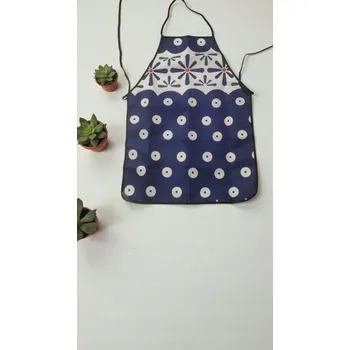 Kuchyňská zástěra Kuchyňská zástěra vzor keramika Bolesławiec kwiat