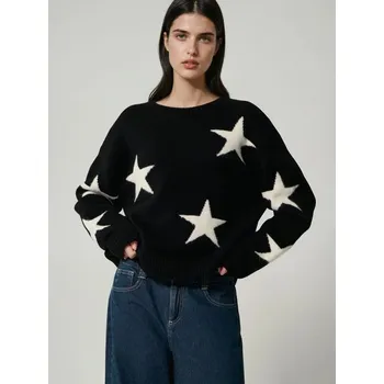 Oblečení a móda Vzorovaný svetr - XS/S - House - černá - 705IZ-99X