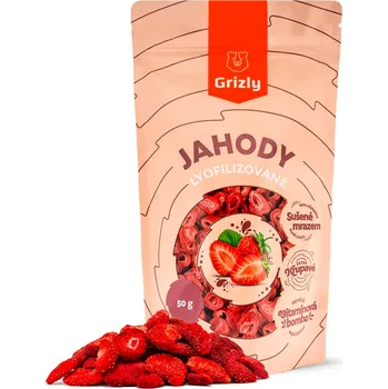 Grizly Jahody lyofilizované, 50 g